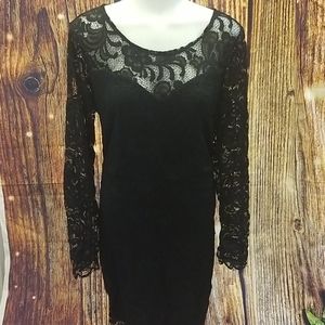Black Lace Dress